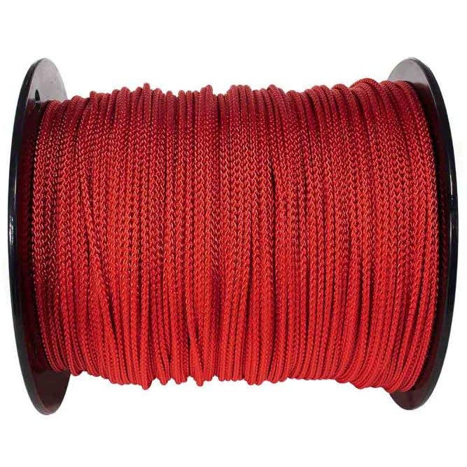 Diamond Braided Nylon Rope - Heavy Duty All-Purpose Rope for Camping, Boating, Hiking & Outdoor Activities - Weather Resistant & Durable Cordage