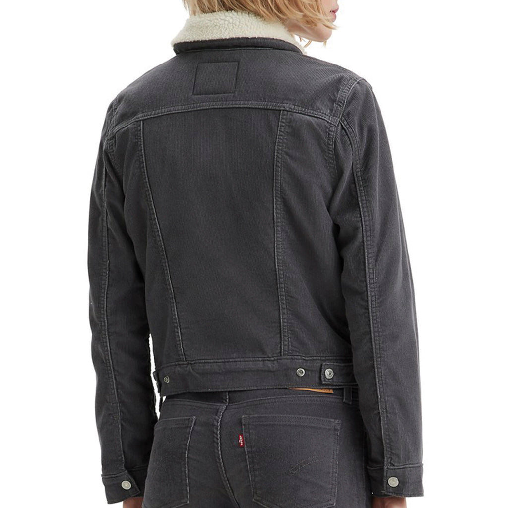 Levi's Women's Sherpa Trucker Jacket - Denim Jacket with Fleece Lining for Fall & Winter - Perfect for Casual Outfits, Outdoor Adventures & Layering