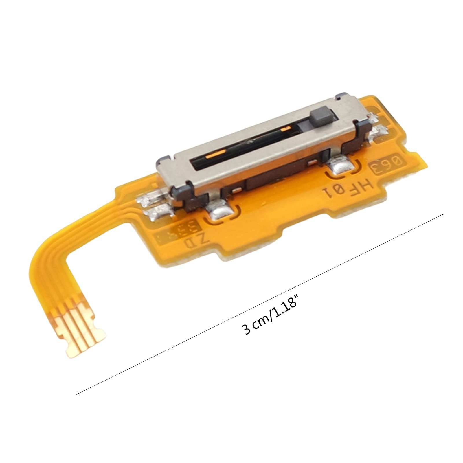 3DS XL Volume Slider Switch Replacement Cable - On/Off Button Ribbon Repair Part for Nintendo 3DS XL - Gaming Console Accessories for DIY Fix & Maintenance (Perfect for Volume Control Issues & Button Repair)