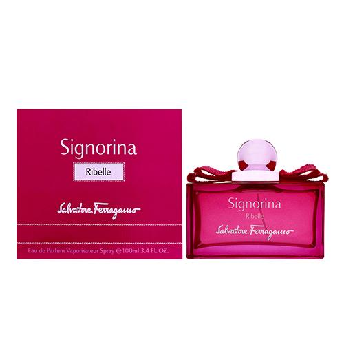 Salvatore Ferragamo Signorina Ribelle Women's Perfume 100ml EDP - Floral Fruity Fragrance for Date Night & Special Occasions