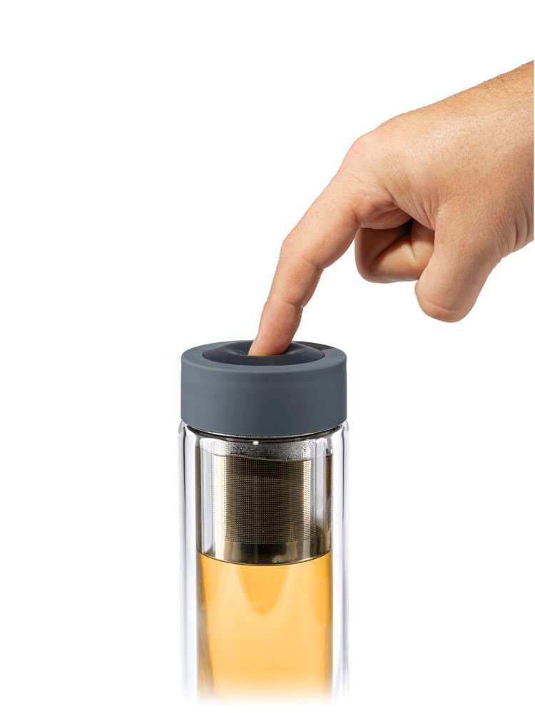 VitaJuwel ViA HEAT Insulated Crystal Infusion Water Bottle - Gemstone-Infused for Energy & Wellness | Perfect for Yoga, Meditation & Outdoor Activities