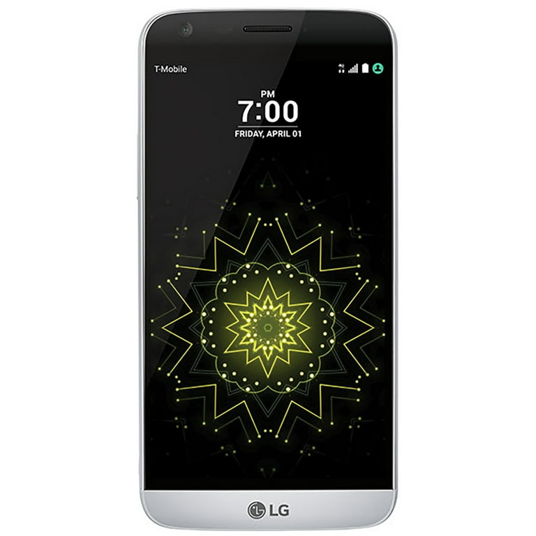 Unlocked LG G5 4G LTE Smartphone - 32GB Storage, Dual Camera, Silver (GSM Compatible) - Perfect for Travel, Photography & Everyday Use