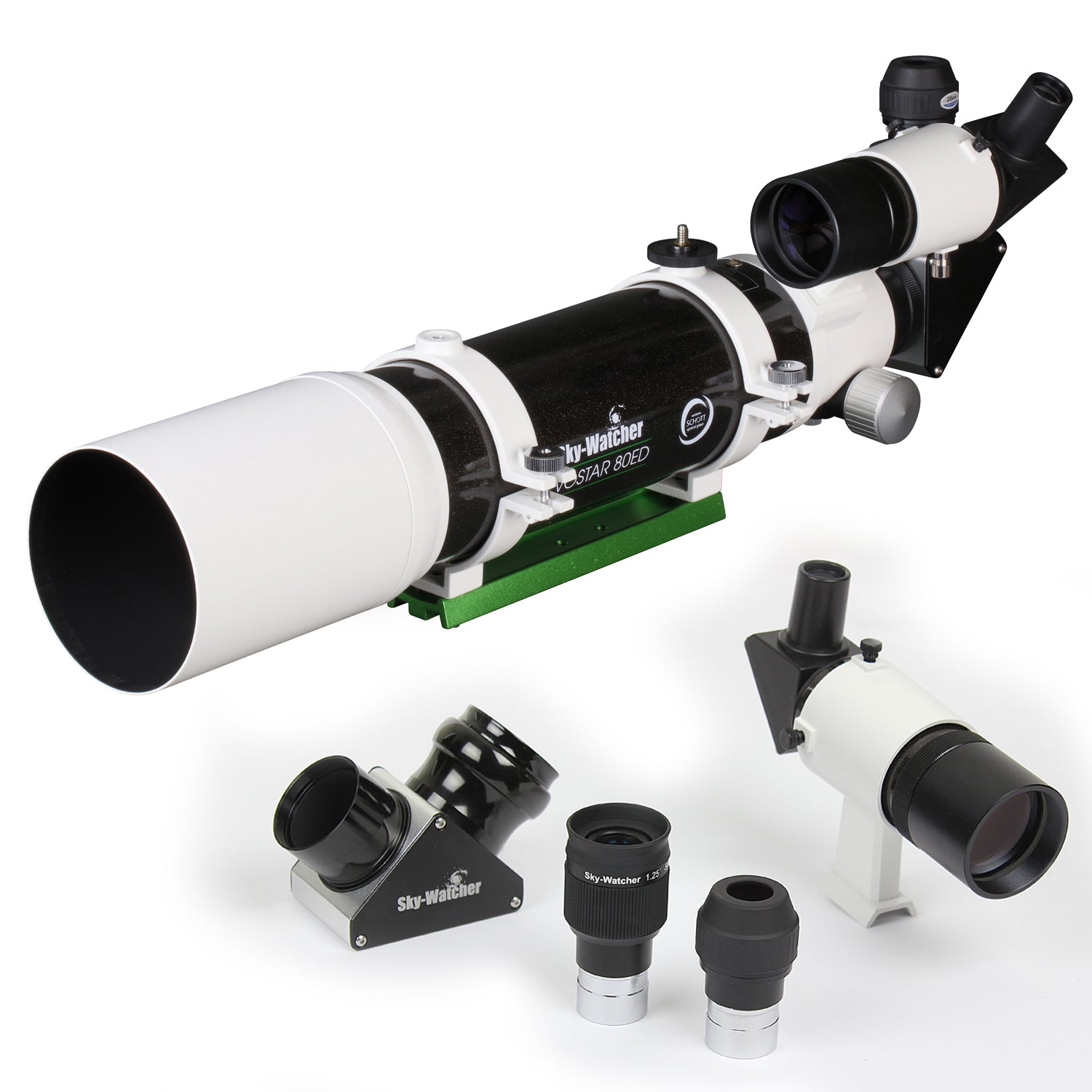 Sky Watcher Evostar 80ED Apo Refractor Telescope - Premium 80mm Aperture for Astrophotography & Stargazing | Ideal for Beginners & Astronomy Enthusiasts
