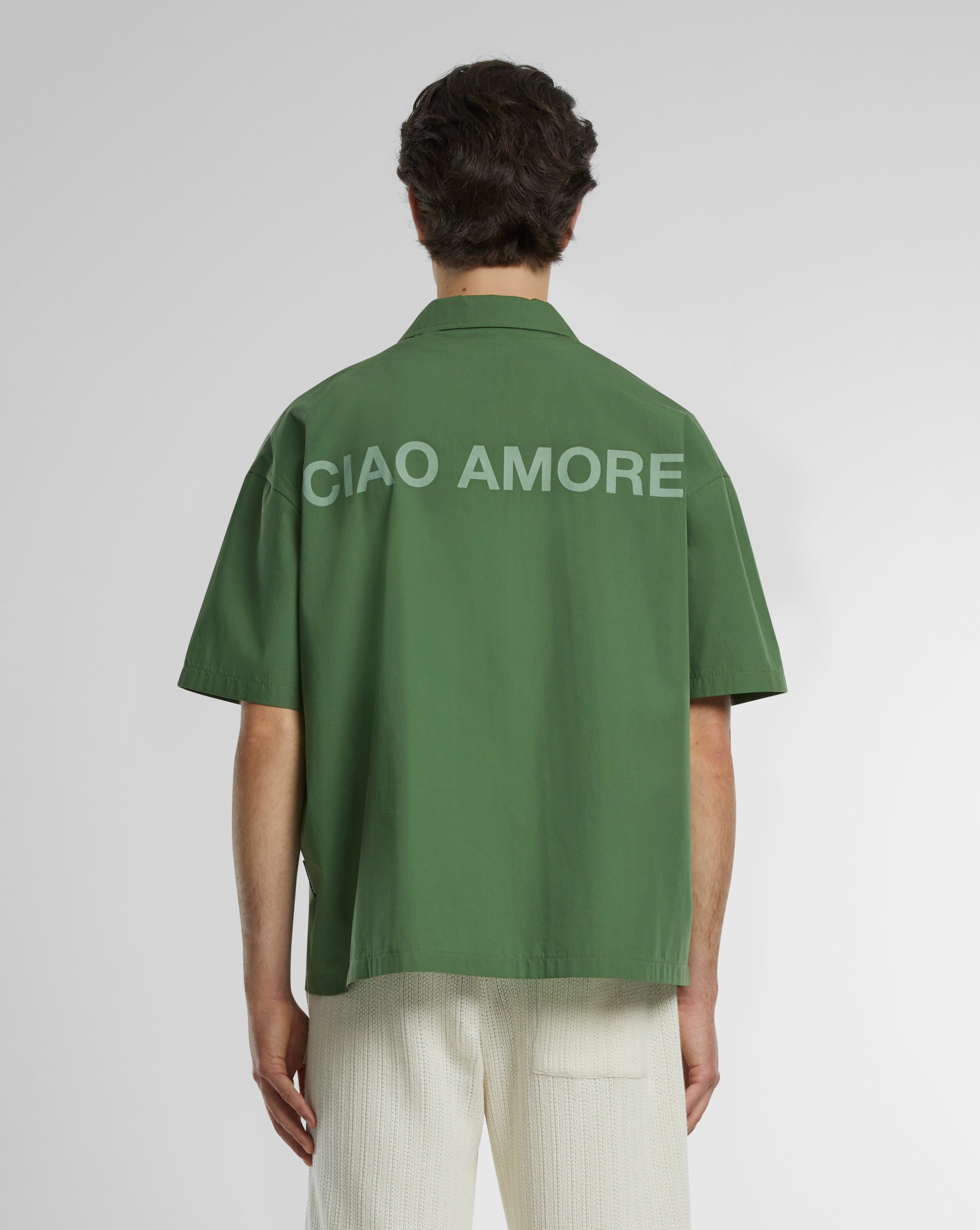 Ciao Amore Green Shirt - Stylish Casual T-Shirt for Men & Women | Perfect for Everyday Wear, Date Nights & Gifts
