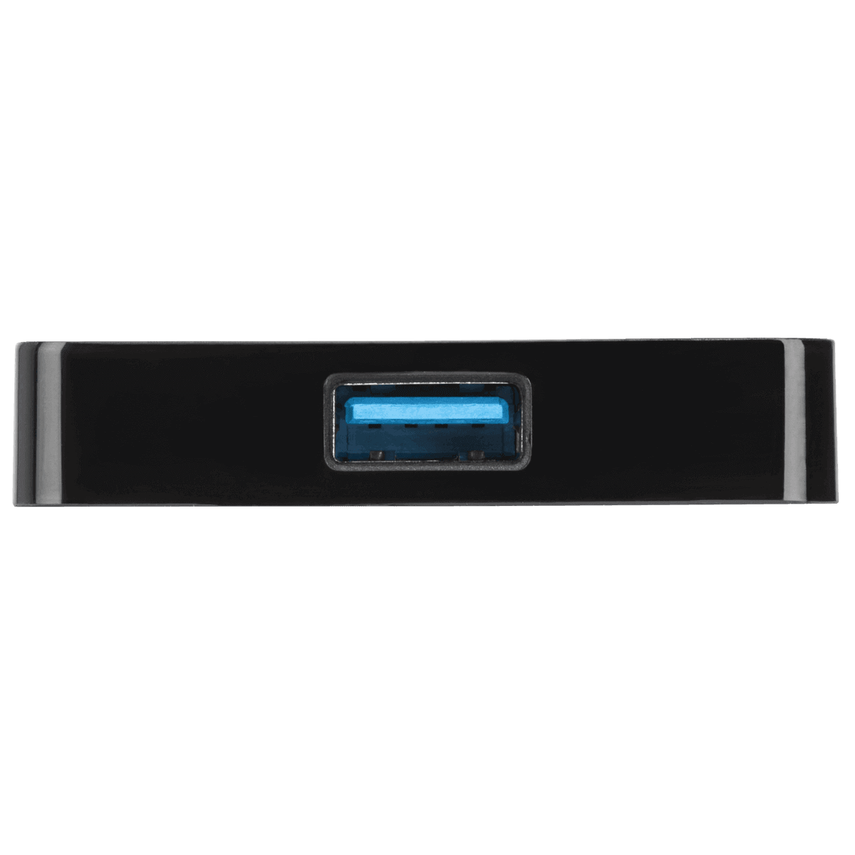 4-Port USB 3.0 Hub with Power Adapter - High-Speed Data Transfer for Laptop, PC, Gaming & Office Setup