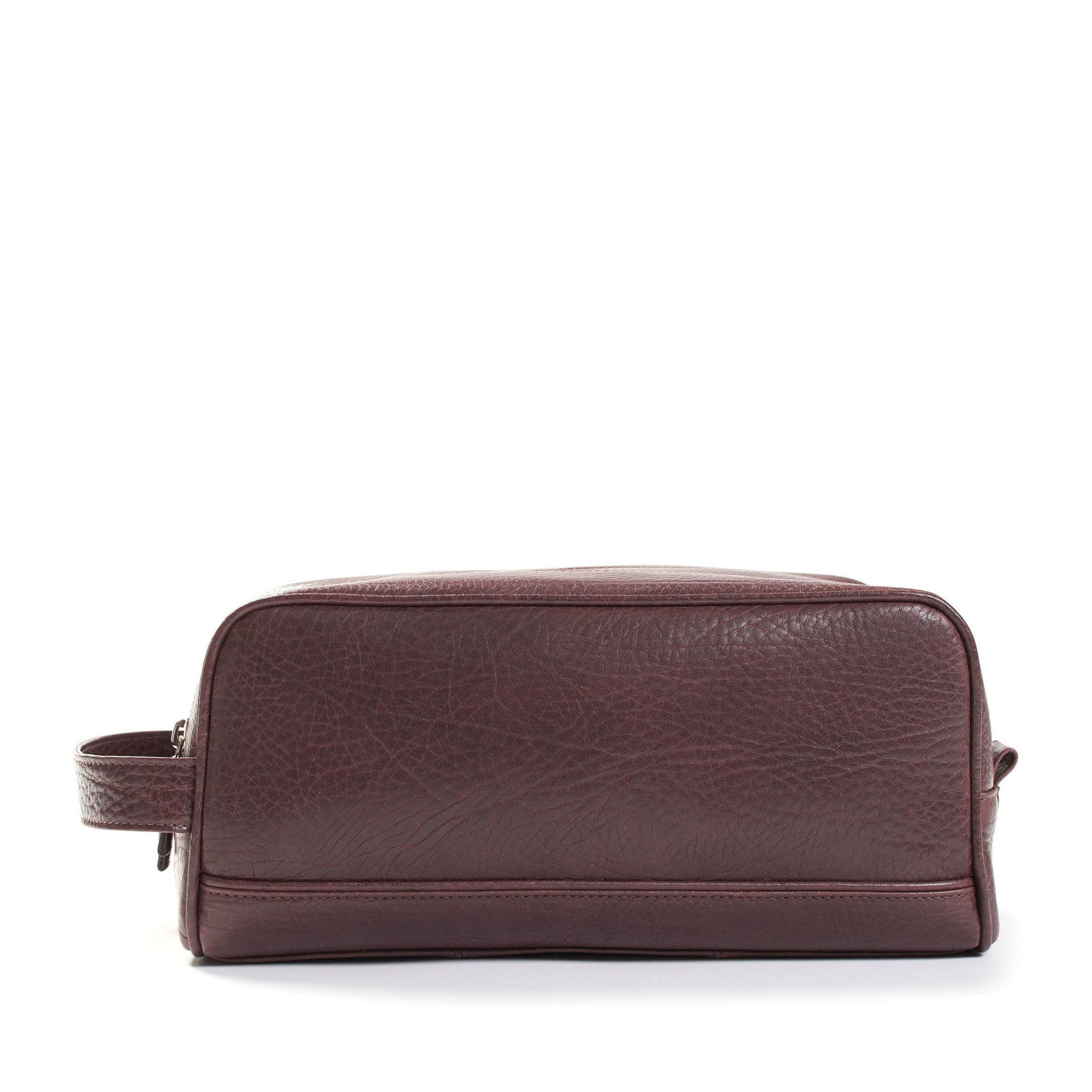 Premium Double Zip Toiletry Bag for Travel - Waterproof Cosmetic Organizer (Espresso Brown) - Perfect for Vacation, Gym & Business Trips