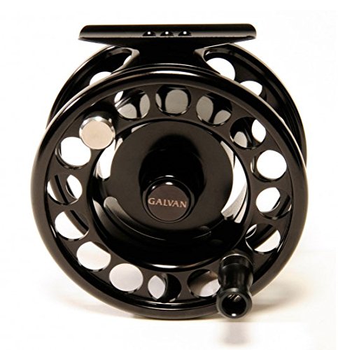 **Rush Light 5 Fly Fishing Reel - High Performance Black Fly Reel for Freshwater & Saltwater Fishing | Includes $20 Gift Card | Perfect for Trout, Bass & Salmon Anglers**