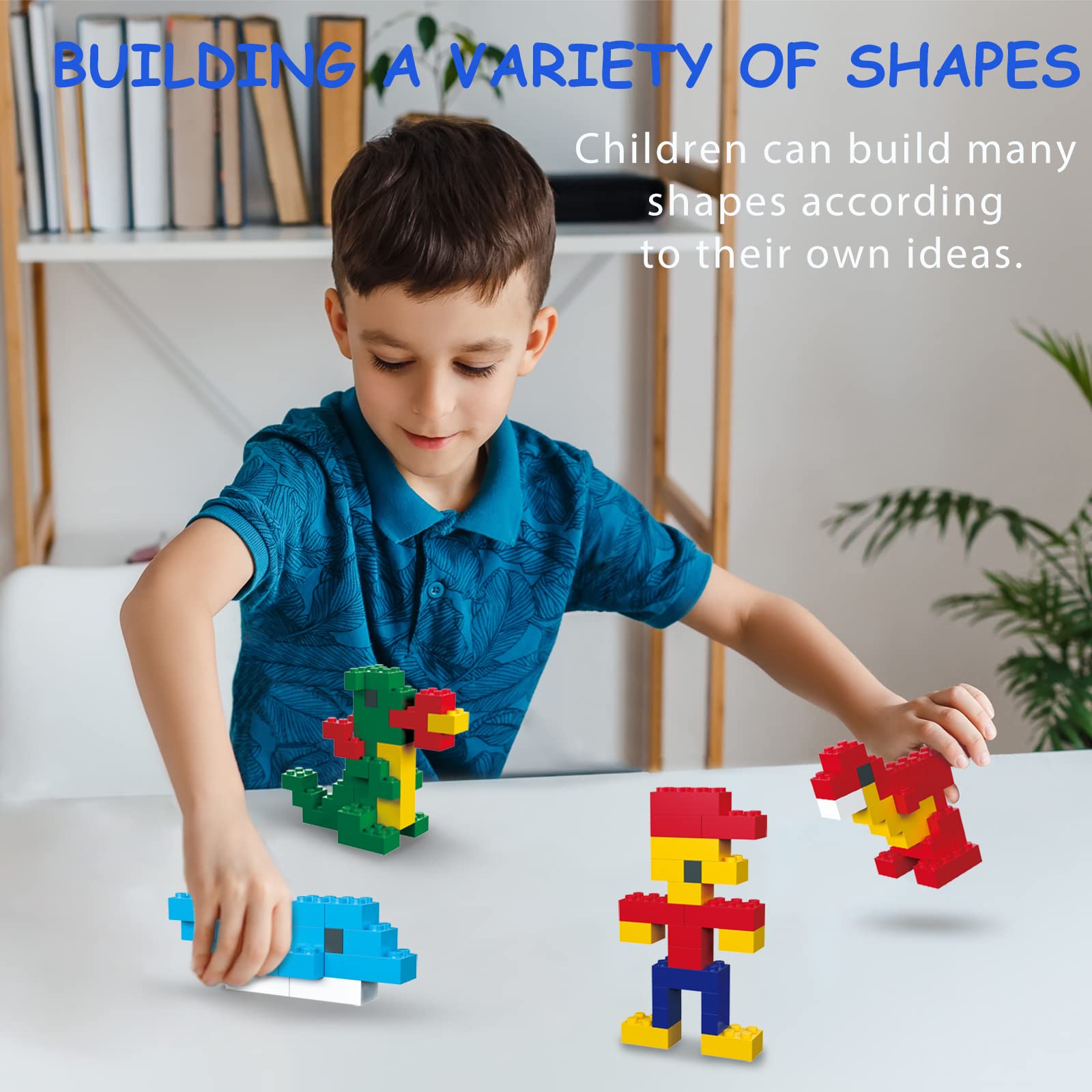 1000pcs Classic Building Blocks - Compatible with Major Brands for Kids 6-12 | STEM Learning Toy for Boys & Girls | Creative Play & Gift Idea
