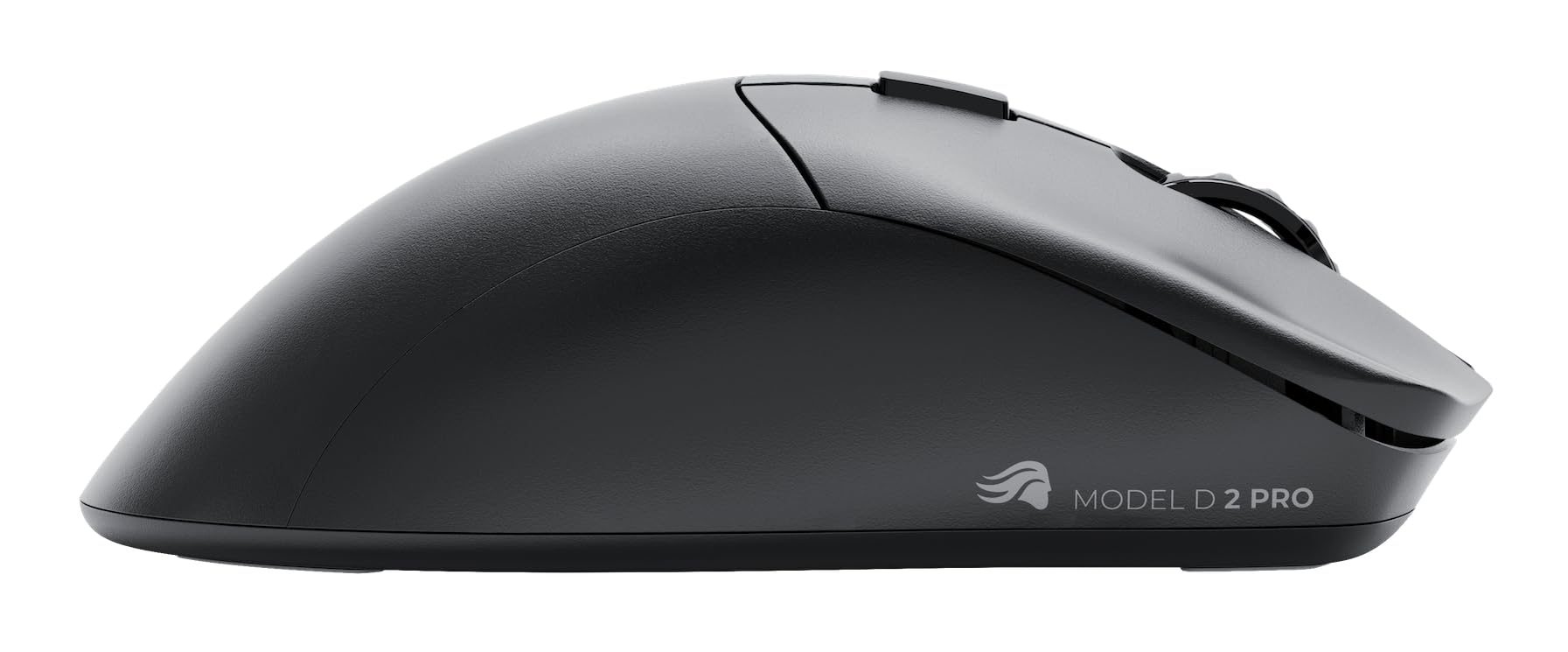 Glorious Model D 2 PRO Wireless Gaming Mouse - 2.4GHz 1ms Delay, 100M Clicks, Ultra-Light 60g, Long Battery Life, 26000 DPI, RGB, Ergonomic Design, 6 Buttons, PTFE Feet - Black | Perfect for FPS, MOBA & Esports Gaming