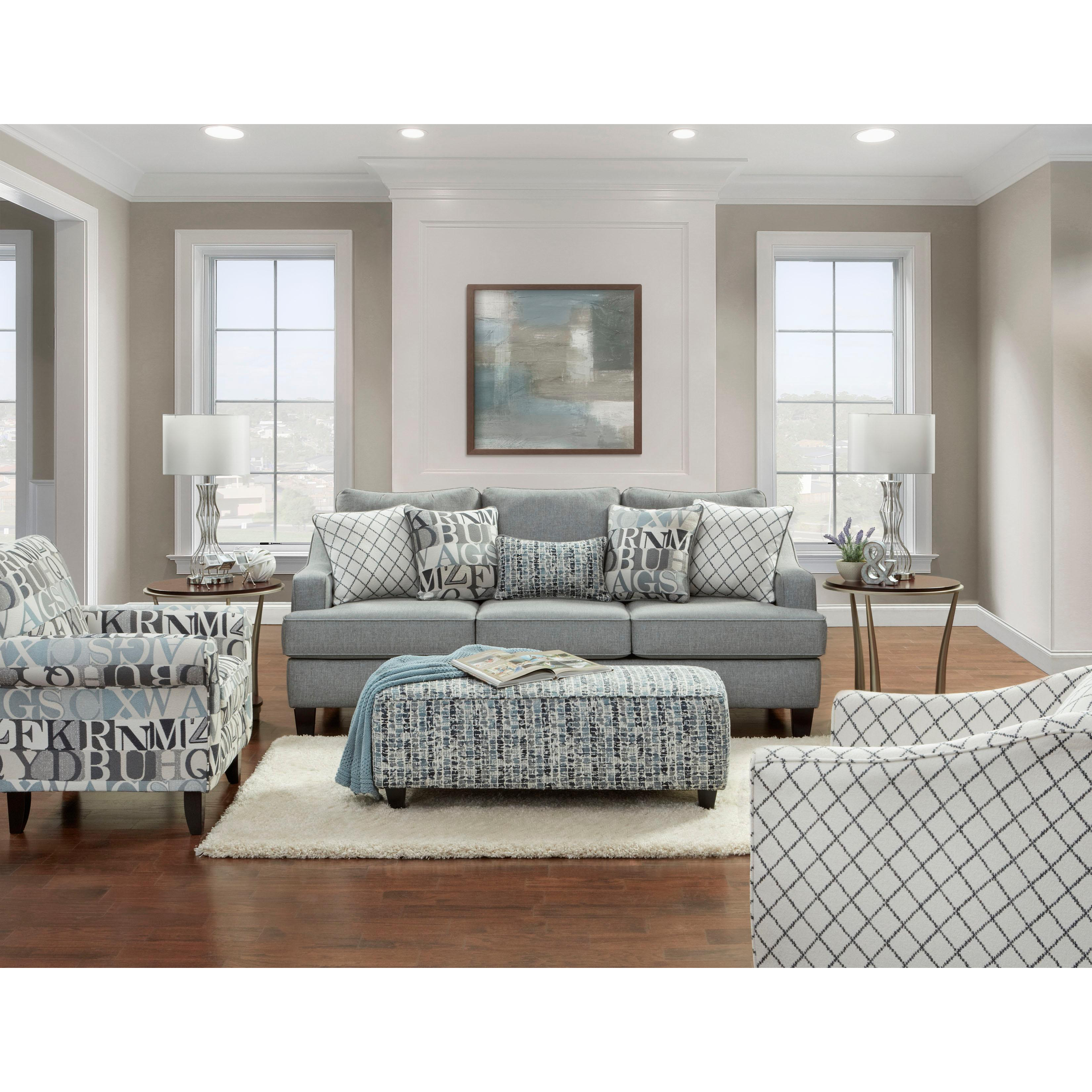 Macarena Sofa - Modern Comfortable 3-Seater Couch for Living Room, Lounge & Office | Stylish & Durable Upholstered Furniture