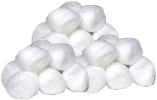 Soft & Absorbent Pure Cotton Rolls for Makeup Remover, Skincare & Baby Care (20-Pack, 20g) - Gentle on Skin for Daily Beauty Routine & Newborn Care