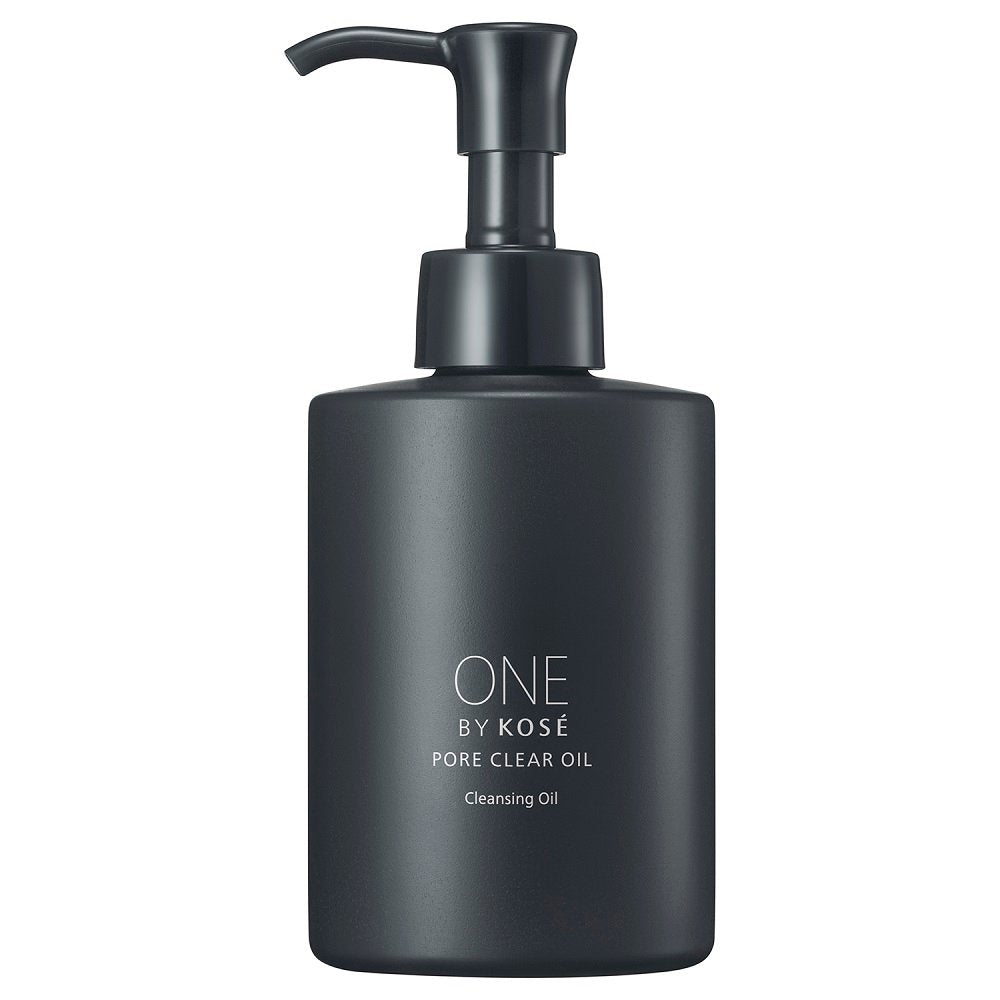 Kosé Pore Clear Cleansing Oil - Moisturizing Oil Cleanser for Deep Cleansing & Hydration, 180ml - Perfect for Daily Skincare & Makeup Removal