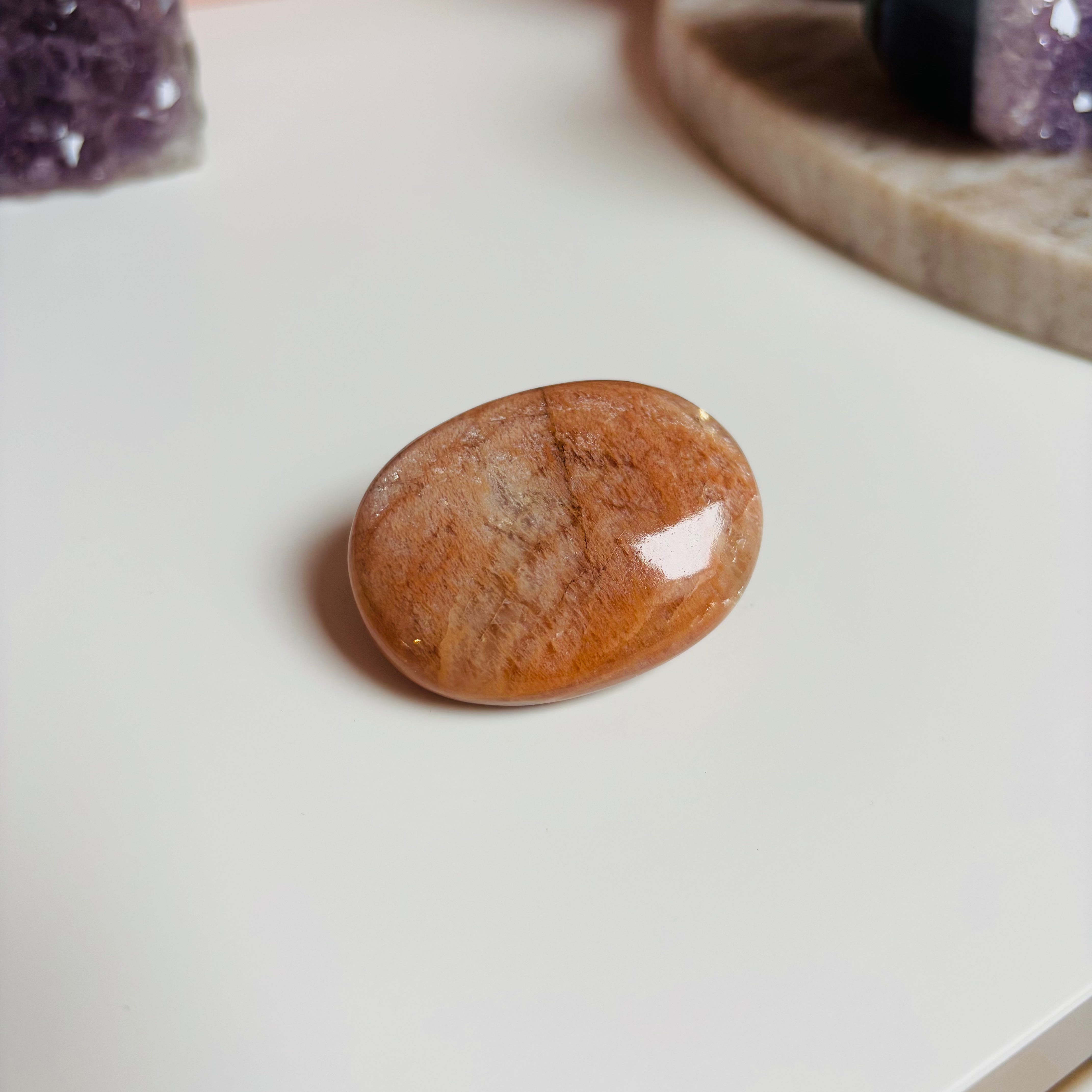 Natural Moonstone Gemstone Jewelry - Large Size for Necklaces, Rings & Bracelets | Perfect for Boho, Spiritual & Healing Crystal Collections