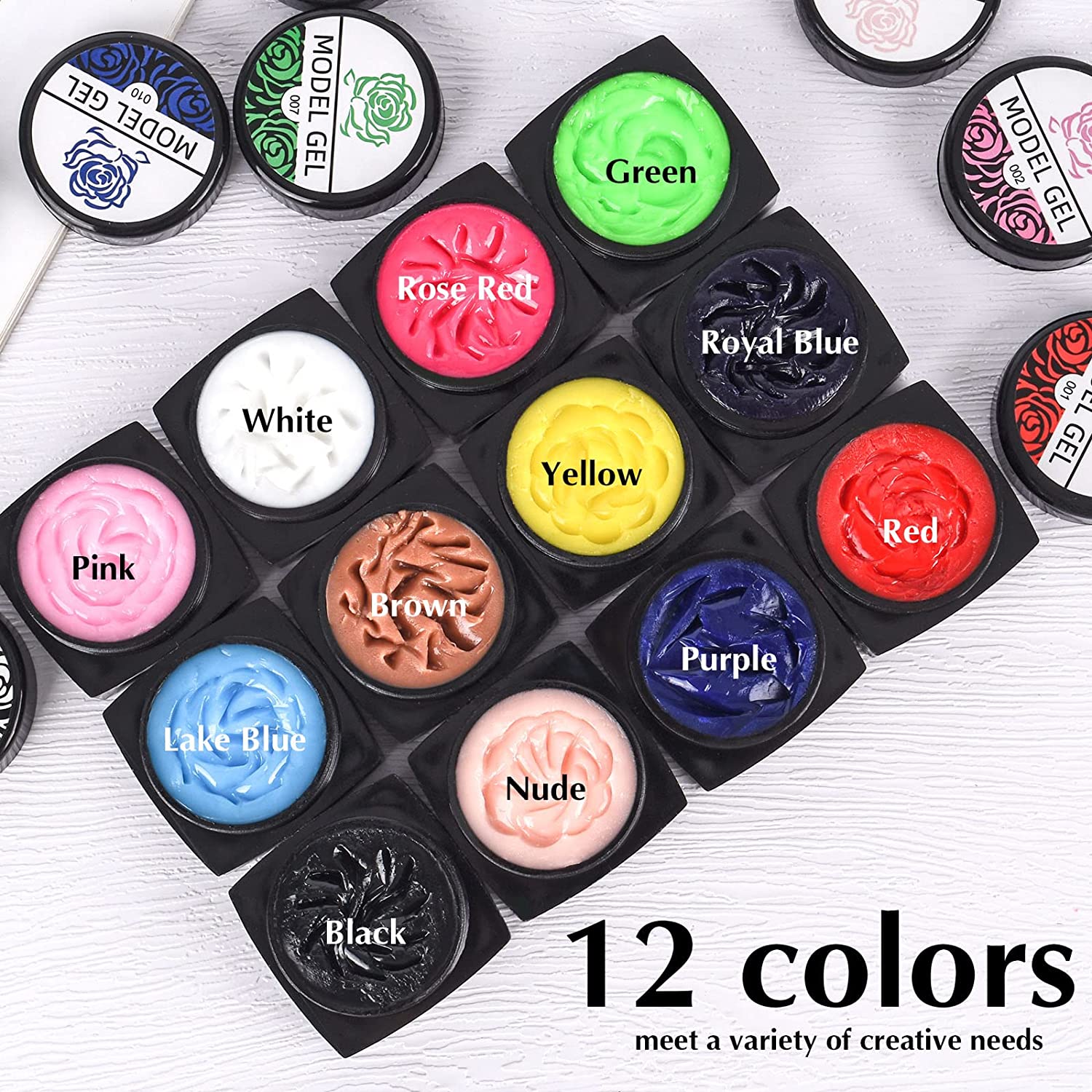 BE COLORED Molding Gel - Professional Nail Art Builder Gel for Strong, Long-Lasting Nails | Perfect for DIY Manicures, Salon Use & Nail Extensions