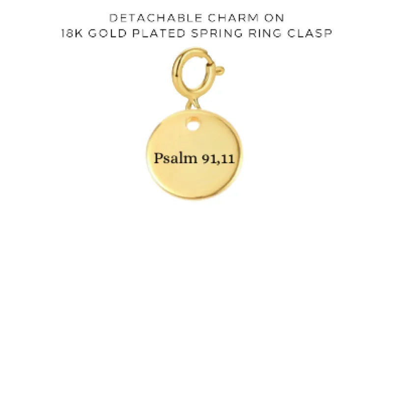 Personalized Engraved Charms with Detachable Clasp - Custom Name Jewelry for Necklaces & Bracelets - Perfect for Gifts, Anniversaries and Special Occasions - $10.00