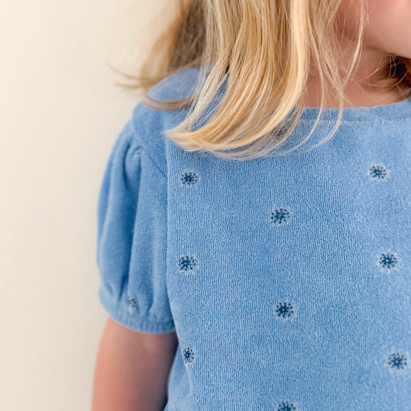 Girls Gibbs Hill Floral French Terry Top & Short Set - Cute Matching Outfit for Summer Playdates, Beach Trips, and Casual Wear