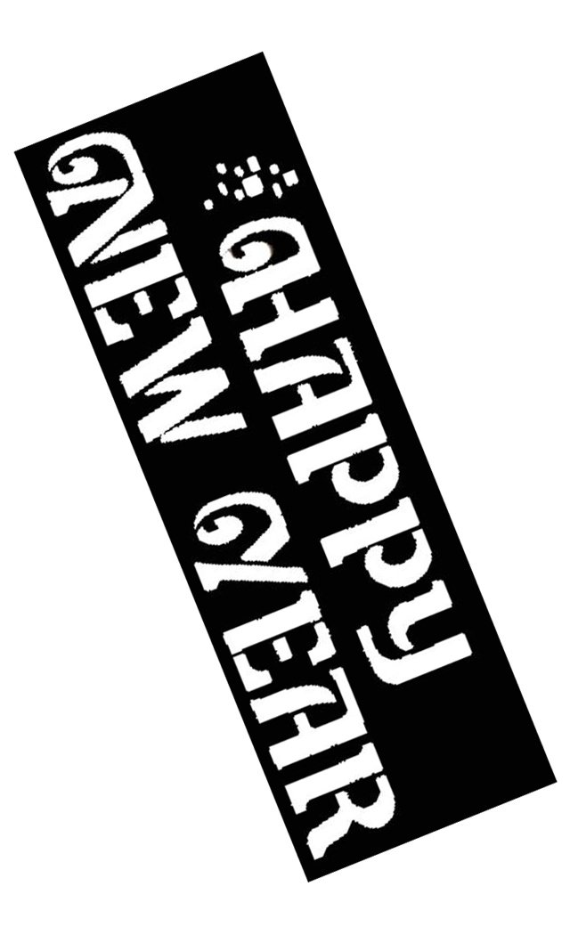 Happy New Year Stainless Steel Stencil for DIY Crafts - Morris Costumes | Perfect for Holiday Decorations, Party Invitations & Gift Wrapping