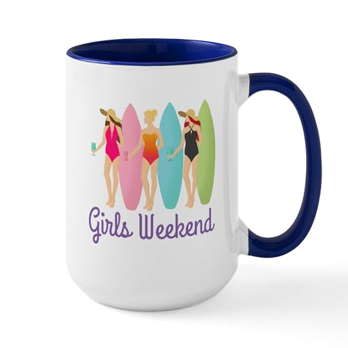 White/Navy Inside - Girls Weekend