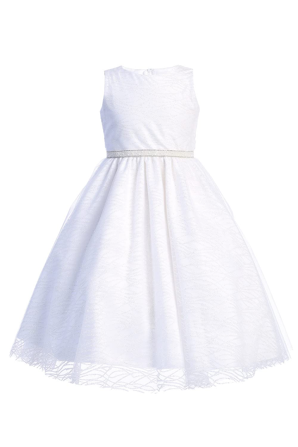 Pink Princess First Communion Dresses for Girls 7-16 | Plus Size Holy 1st Communion Gown | White Vestidos de Primera Comunion | Perfect for Church Ceremonies & Special Occasions