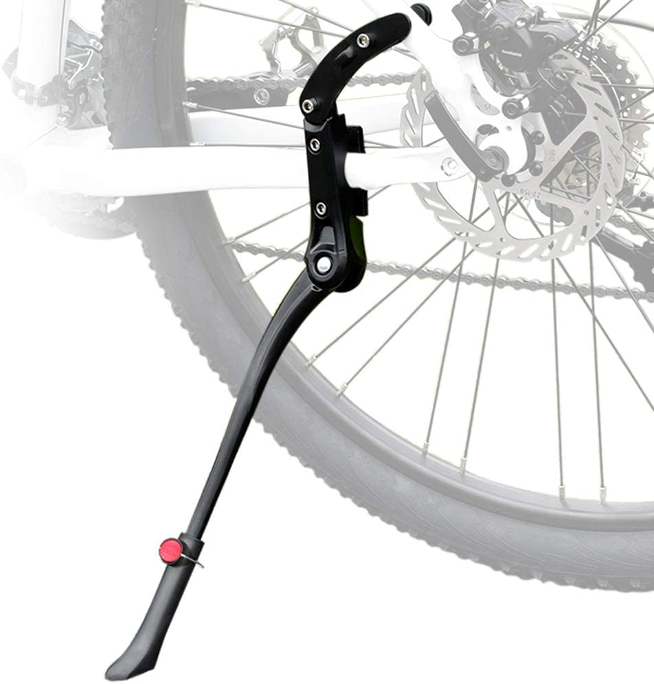 Adjustable Aluminum Alloy Bike Kickstand - Rear Mount Bicycle Stand for 26