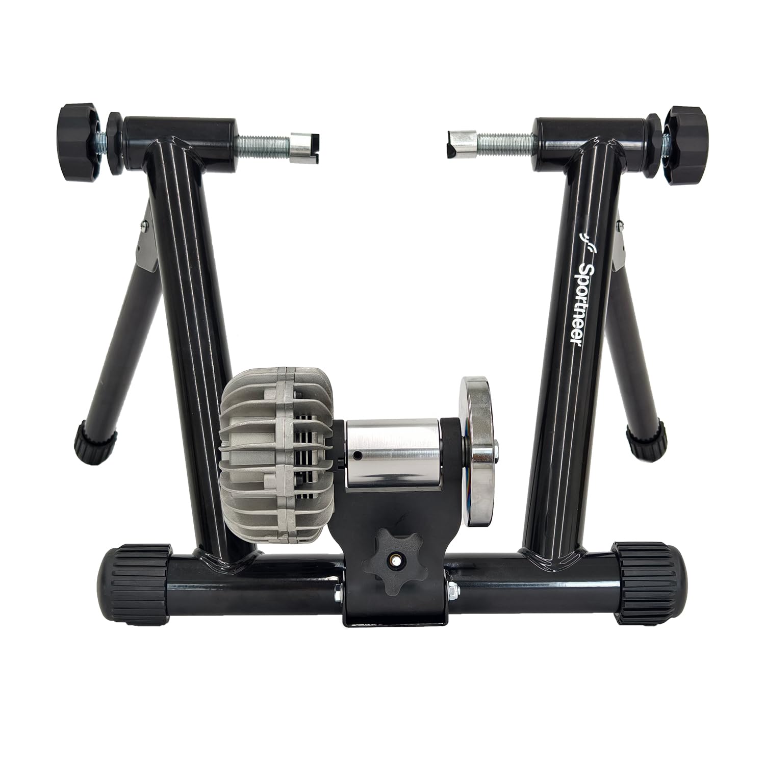 Sportneer Fluid Bike Trainer Stand for Indoor Cycling - Auto Resistance Control for 26-29