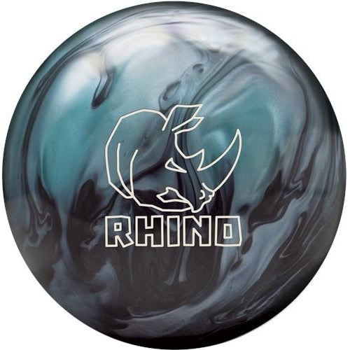Brunswick Rhino Metallic Blue Black Pearl Bowling Ball - High Performance Reactive Resin for Hook Potential | Perfect for League Play & Tournament Bowlers