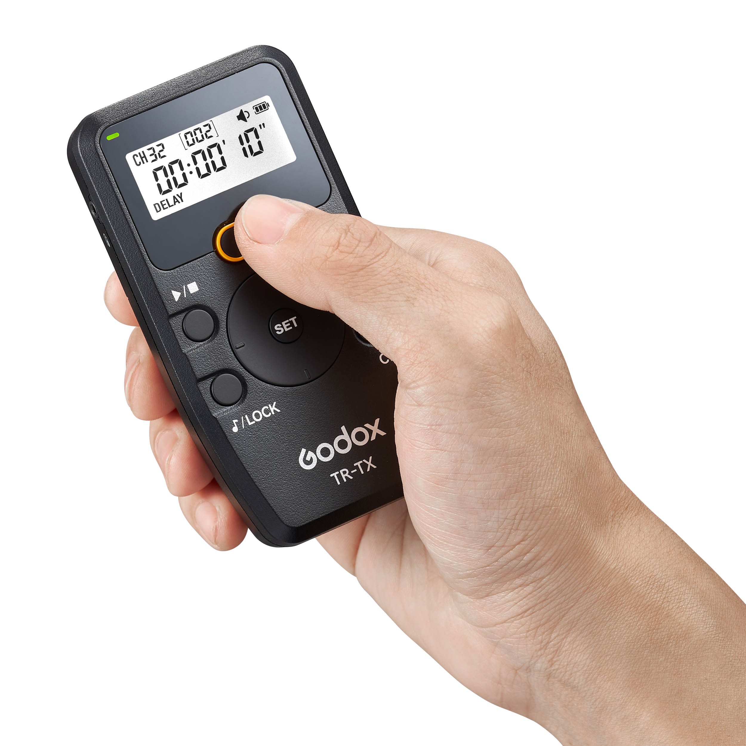 TR Series Wireless Timer Remote Shutter Release with Built-in Intervalometer for DSLR Cameras - Perfect for Time-Lapse Photography, Long Exposure & Group Shots