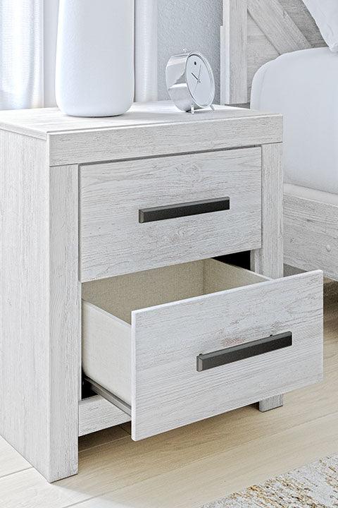 Cayboni Nightstand B3788 92 - Modern Bedside Table with Storage Drawer, Perfect for Bedroom, Living Room, or Office - Compact & Stylish Furniture for Small Spaces
