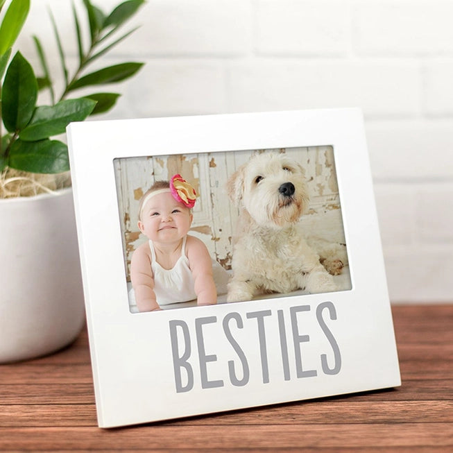 Best Friends Picture Frame - Personalized Photo Frame for BFFs, Couples & Family - Perfect for Bedroom, Office & Gift Giving