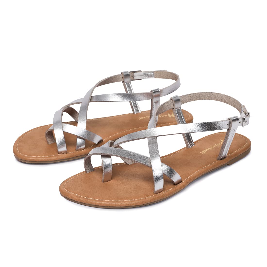 Women's Gladiator Flat Sandals - Strappy Fisherman Sandals with Ankle Strap | Perfect for Summer, Beach, Casual Outfits and Vacation Wear