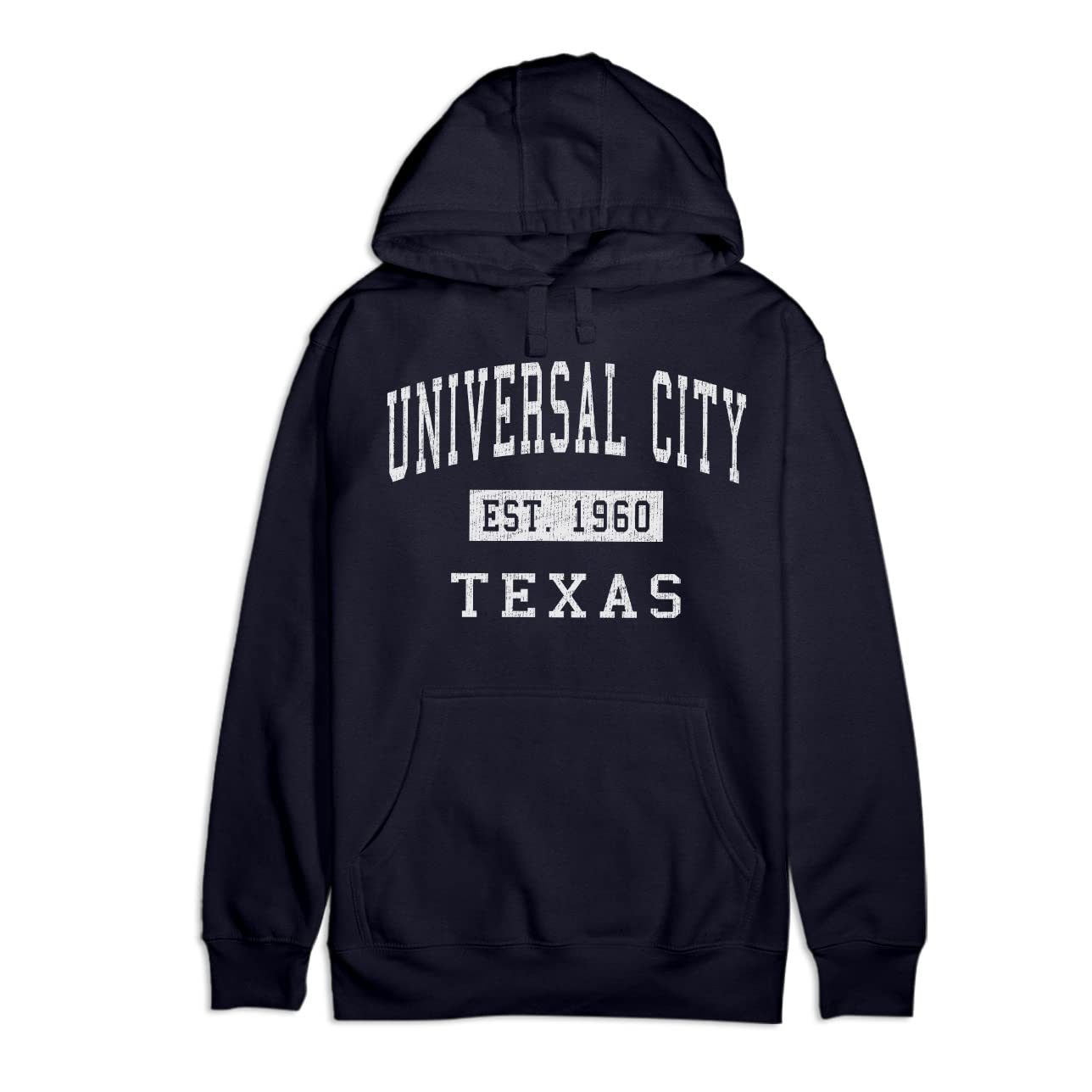 Premium Cotton Hoodie - Hometown Apparel Universal City Texas Classic Established | Comfortable Unisex Pullover for Casual Wear, Street Style & Outdoor Activities