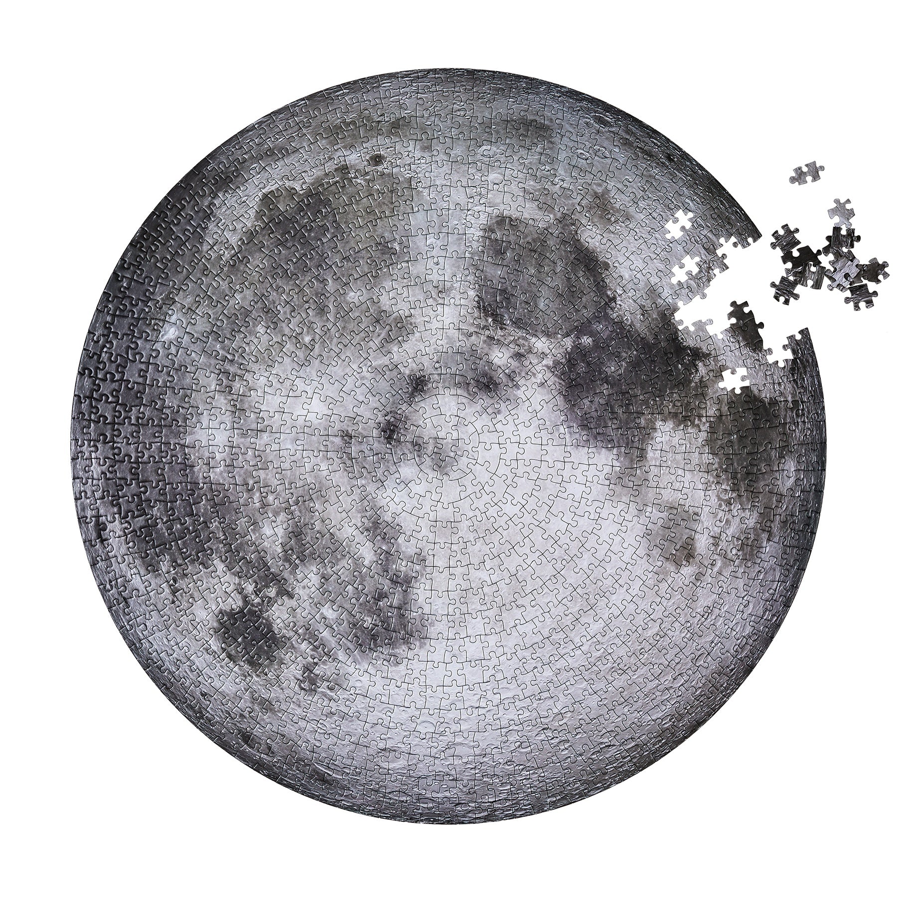 The Moon 1000-Piece Jigsaw Puzzle by Four Point Puzzles – Perfect for Family Game Nights, Relaxation & Home Decor