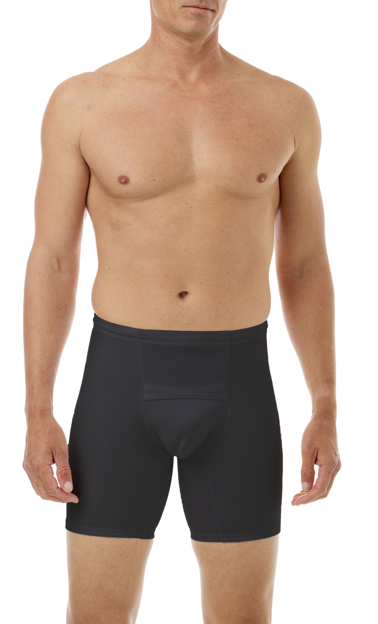 Underworks Men's Hip Buster & Butt Trimmer Briefs 3-Pack - Slimming Shapewear for Men, Comfortable Waist Trainer Underwear - Perfect for Workouts, Everyday Wear & Body Shaping
