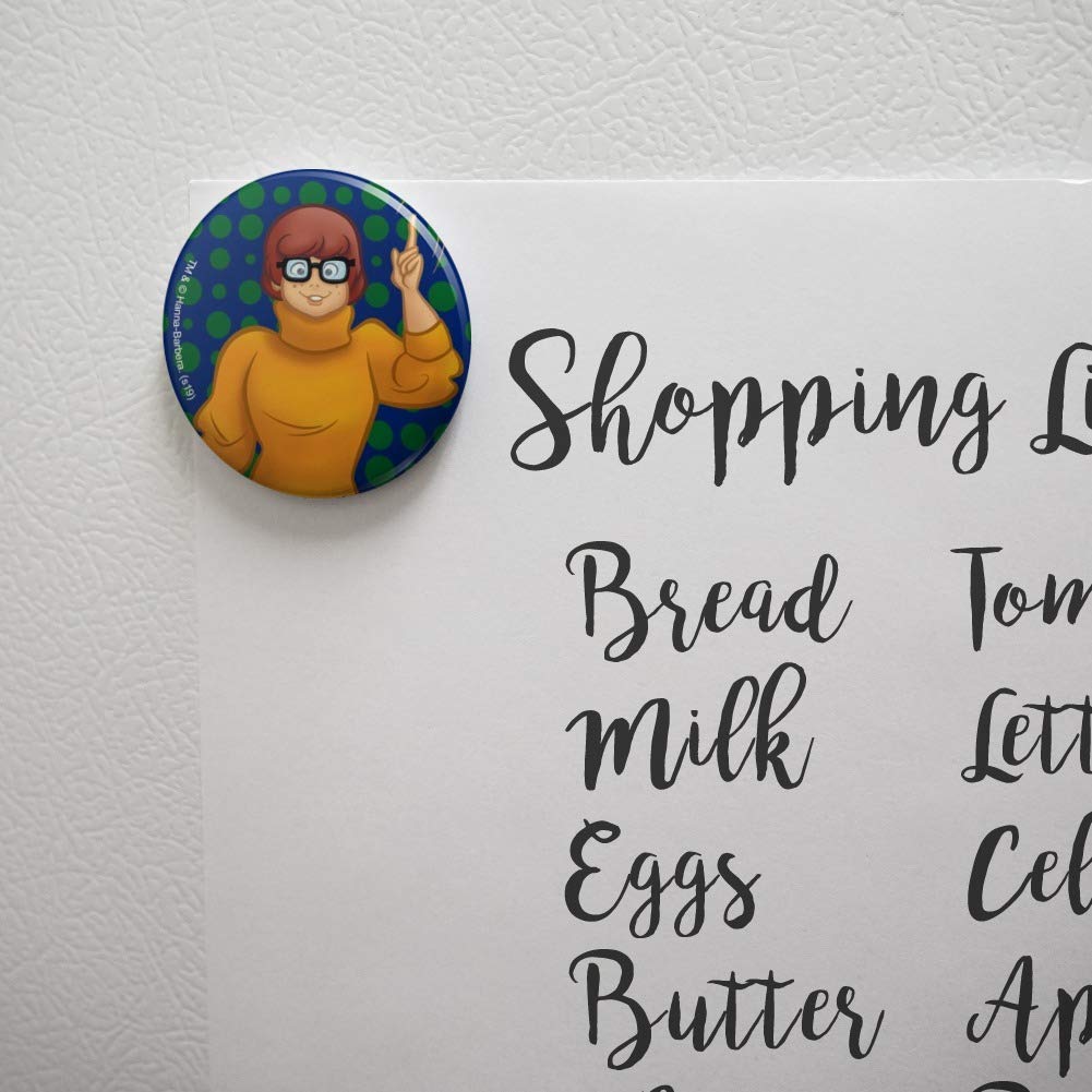 Scooby Doo Velma Character Kitchen Refrigerator Magnet - Fun Cartoon Fridge Decor for Home, Office & Locker - Perfect for Fans & Collectors