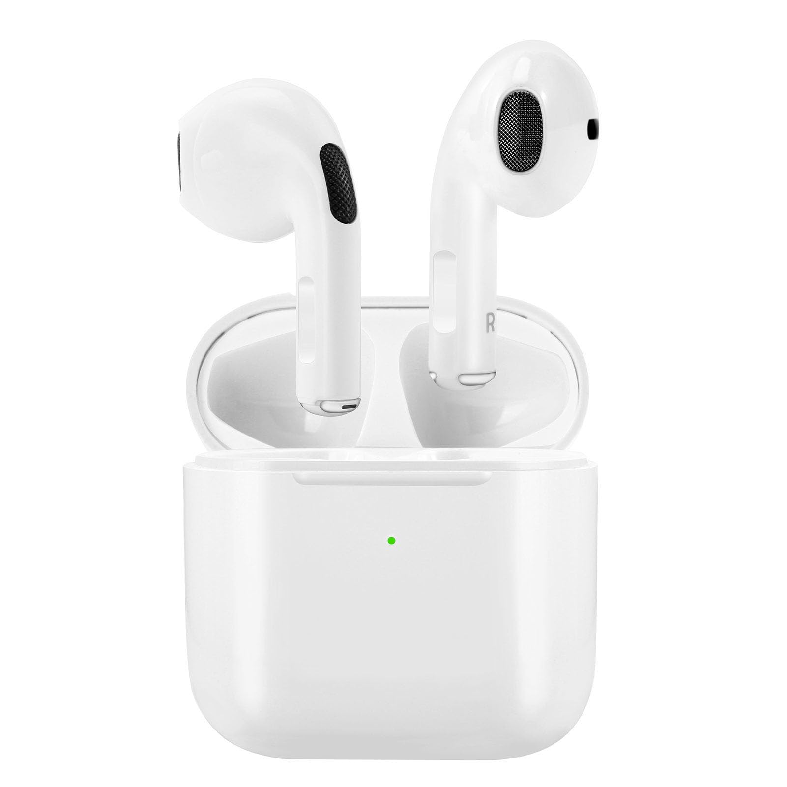 Wireless Earbuds with Wireless Charging Case, IPX8 Waterproof Bluetooth 5.3 Headphones, Touch Control Stereo Earphones, Auto Pairing Hi-Fi Sound for iPhone Samsung iOS Android - Perfect for Gym, Running & Travel