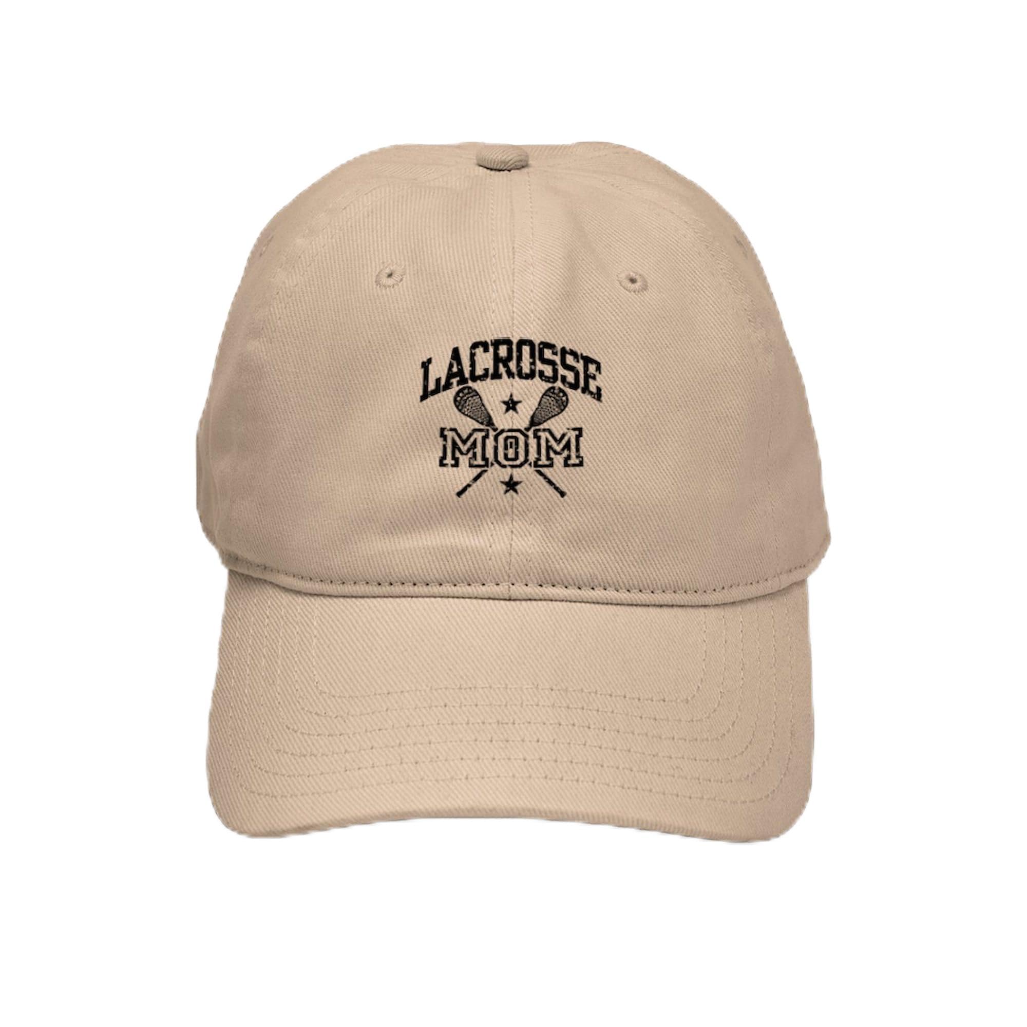 Lacrosse Mom Baseball Cap - Adjustable & Unique Design for Sports Moms - Perfect for Games, Practices & Team Spirit