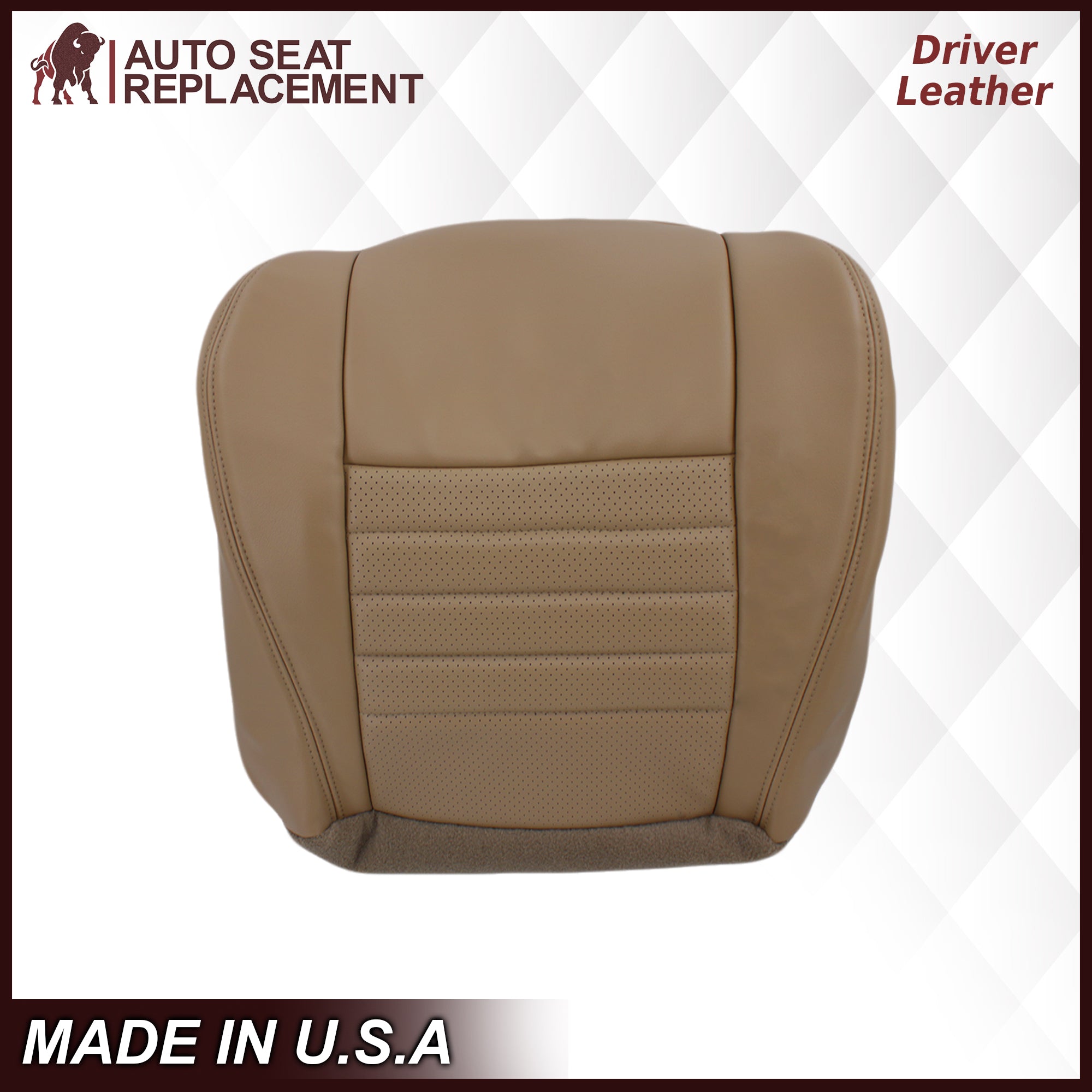 1999-2004 Ford Mustang GT Convertible Top in Medium Parchment Tan - Replacement Soft Top for Classic Mustang Models | Perfect for Restoration Projects & Car Enthusiasts
