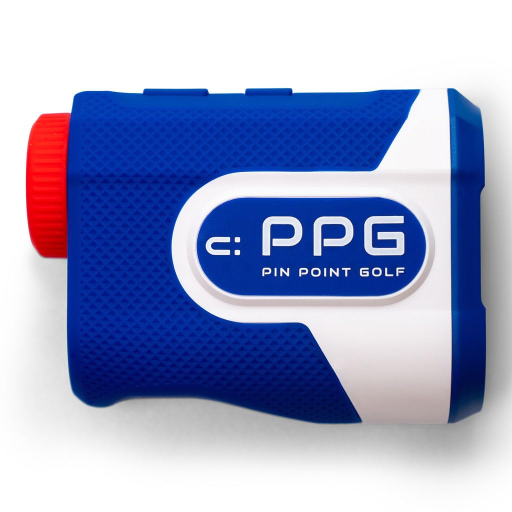 PPG CaddyVision Laser Golf Rangefinder with Magnet - 650 Yard Range, 7X Magnification, Slope Switch & Pin-Lock Vibration - Lightweight Golf Distance Finder for Accurate Shots on the Course | Perfect for Tournaments, Practice & Outdoor Golfing