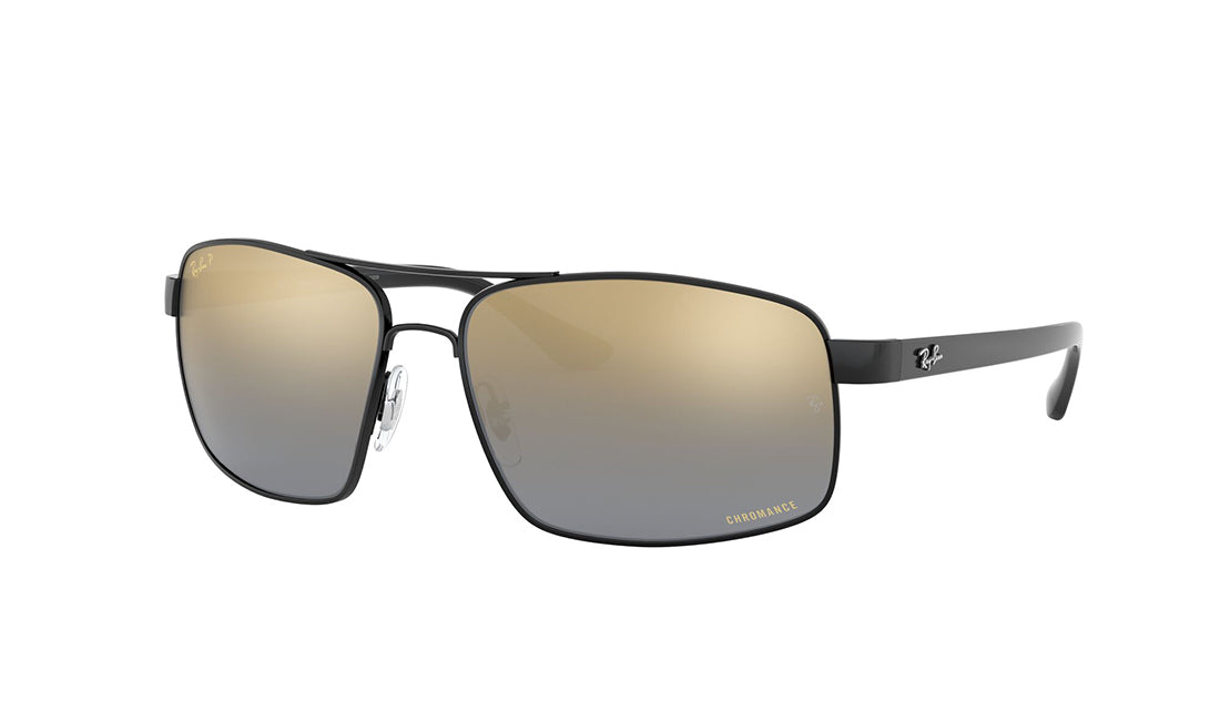 RayBan 3604CH Polarized Sunglasses - Classic Aviator Style with 100% UV Protection - Perfect for Driving, Outdoor Sports & Beach Vacations