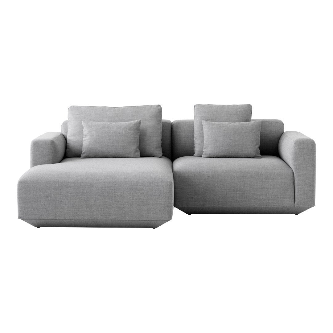 Develius Models B & C Sofa with Chaise Lounge - Modern Sectional Couch for Living Room, Lounge & Family Room Comfort