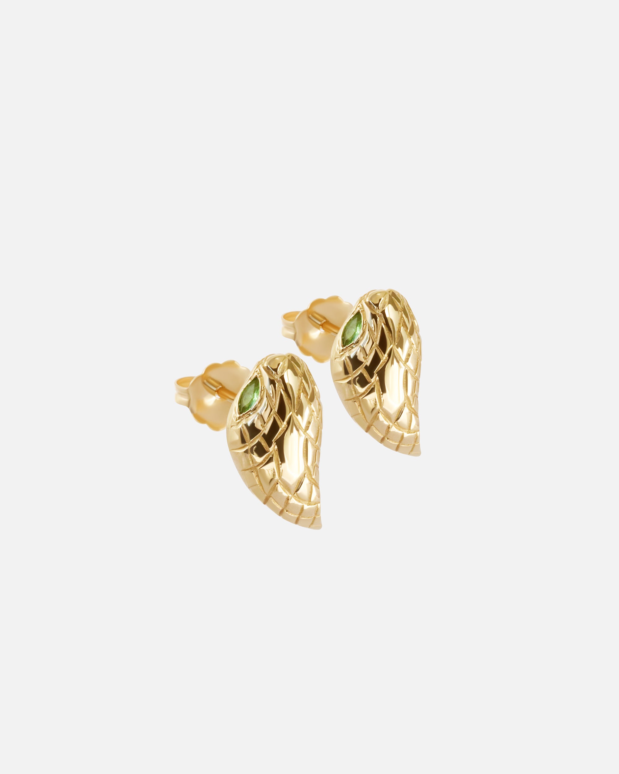 Ornata Ophidia Stud Earrings - Elegant Gold-Tone Snake Stud Earrings for Women | Perfect for Parties, Date Nights & Everyday Wear