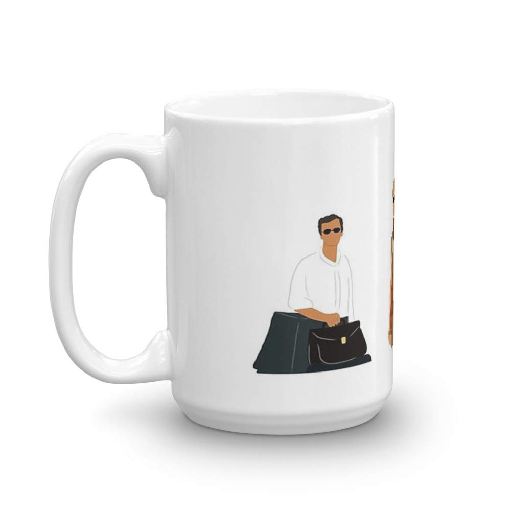 15 Oz Fine Ceramic Coffee Mug with Flawless Glaze Finish - Perfect Gift for Dad & Coffee Lovers - Ideal for Home, Office & Gifting