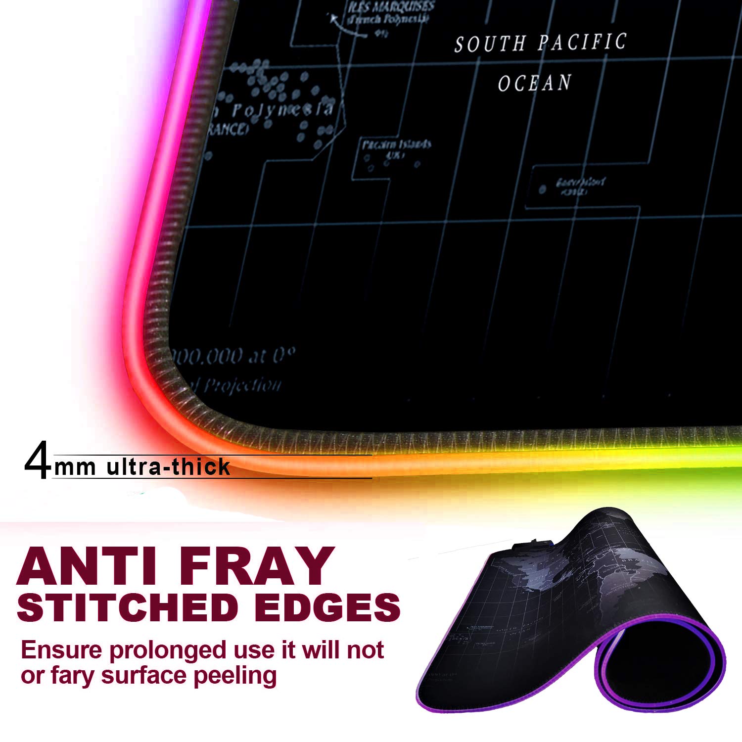 RGB Gaming Mouse Pad - Extra Large 31.5