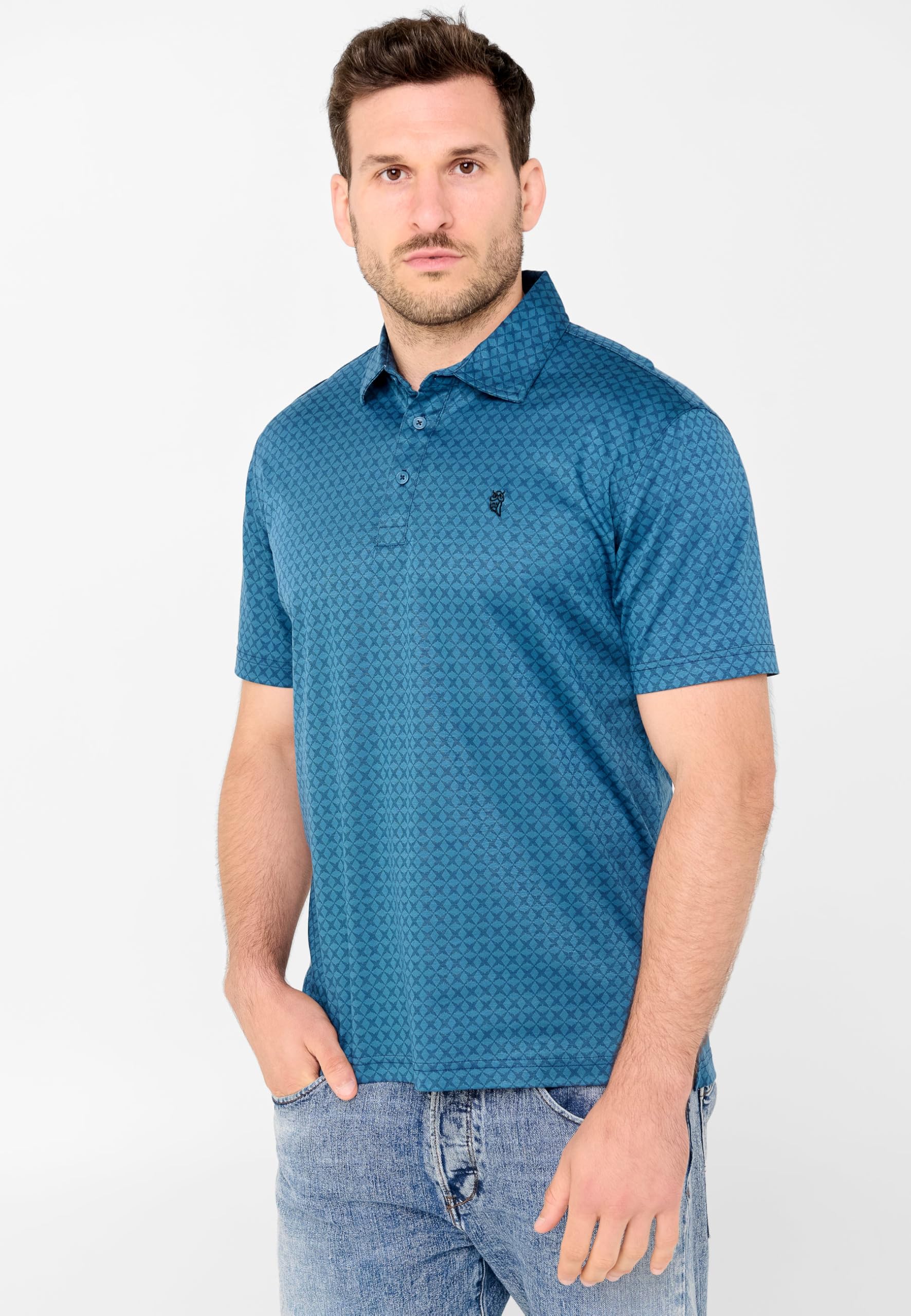 Men's Classic Polo Shirts - 100% Cotton Breathable Golf Shirt for Men - Casual & Business Wear - Perfect for Golf, Office, and Everyday Outfits