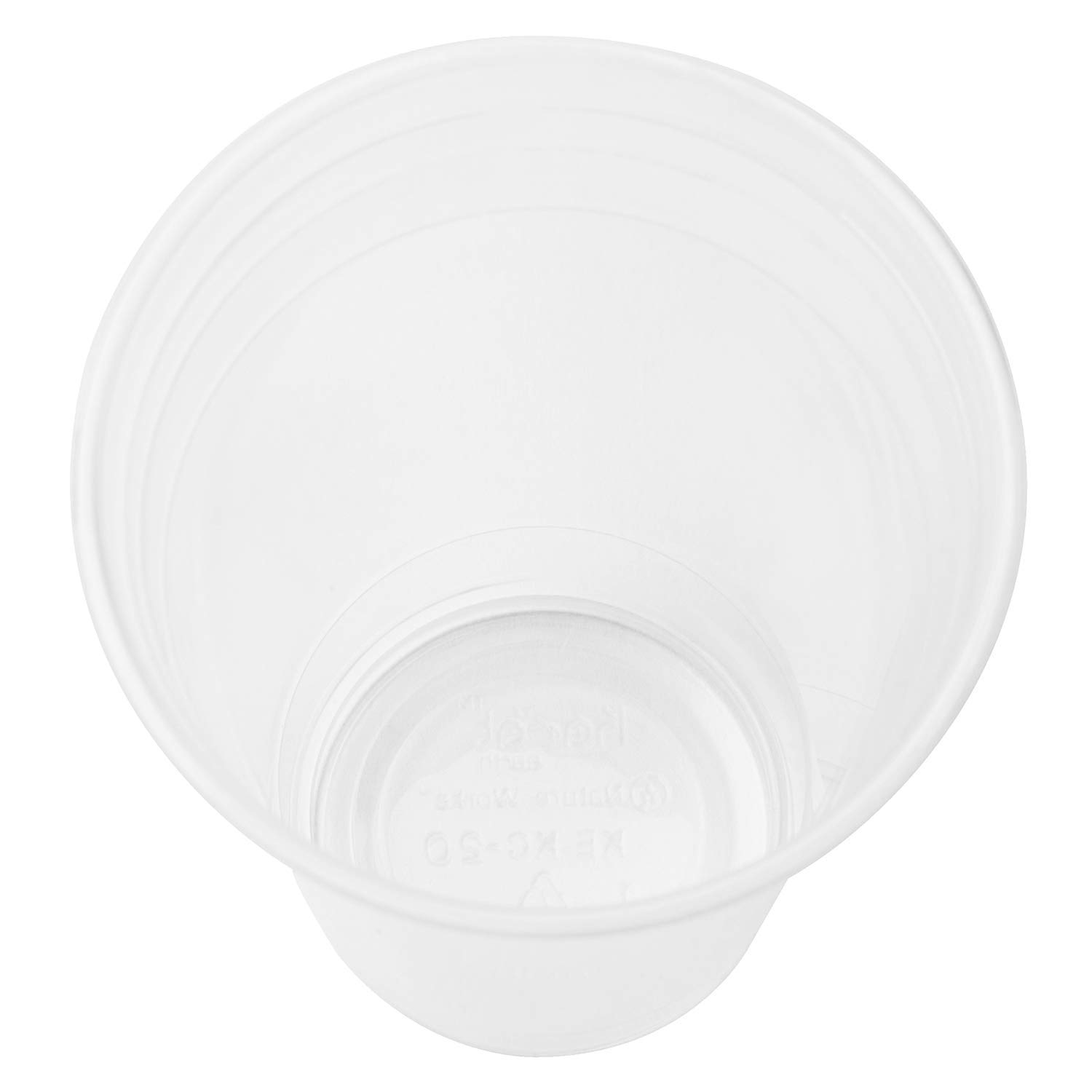 Karat Earth KE-KC20 20oz Clear PLA Compostable Cups - Case of 1000 (1000-Pack) | Eco-Friendly Disposable Cups for Parties, Events, Restaurants & Coffee Shops