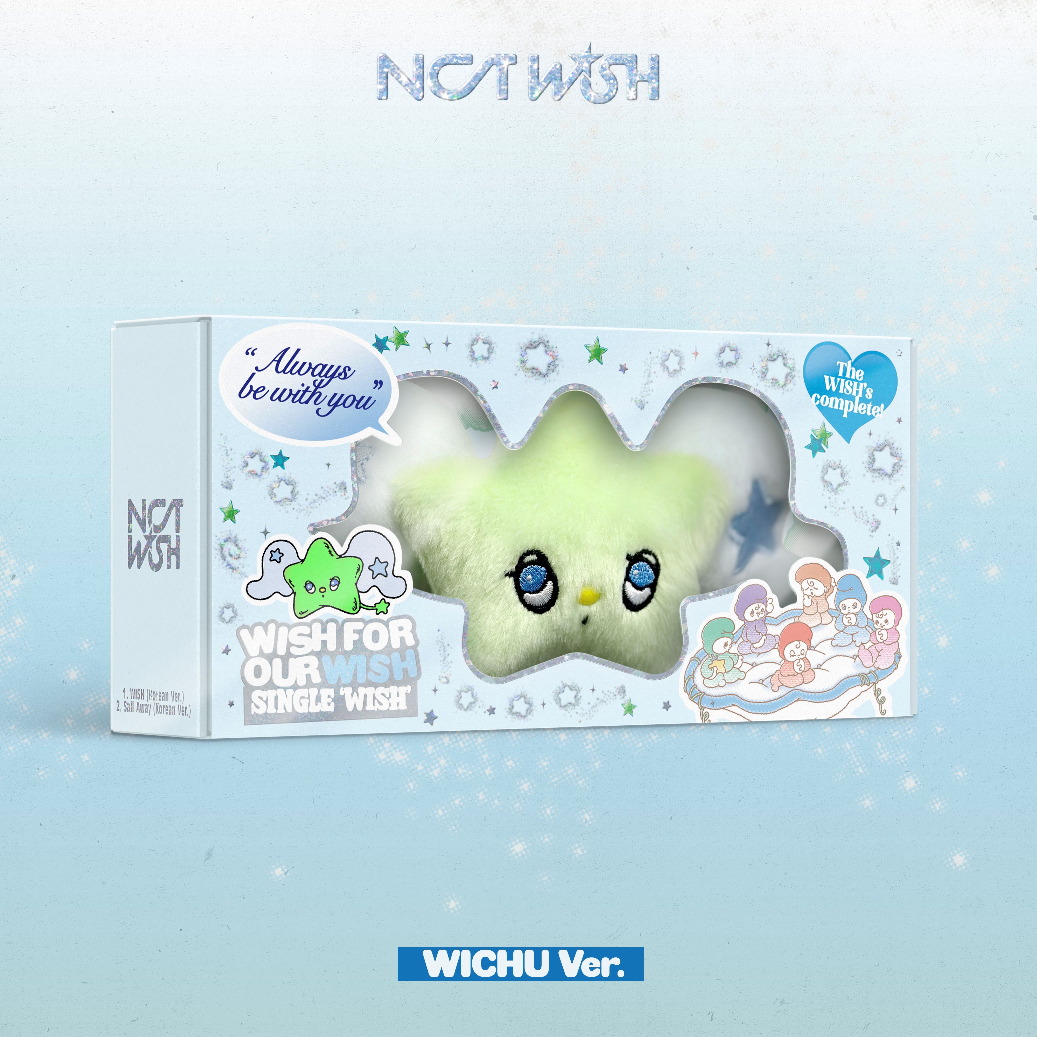 NCT WISH 1st Single Album 'WISH' (WICHU) - K-Pop Music CD for Fans, Collectors & Gift Giving | Perfect for Birthdays, Anniversaries & K-Pop Enthusiasts