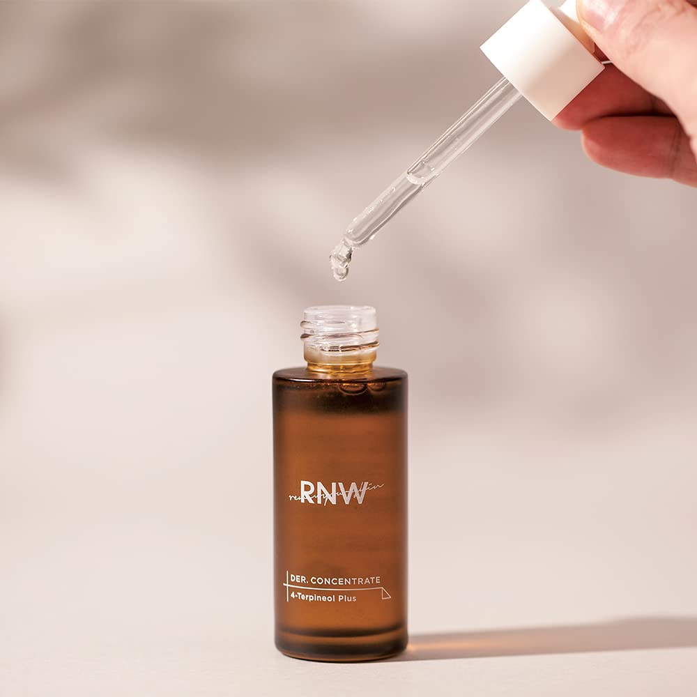 RNW Der. Concentrate 4-Terpineol Plus Serum 30ml - Soothing Tea Tree Oil Ampoule for Acne Prone & Sensitive Skin | Korean Skincare for Blemish Control & Redness Relief | Daily Face Care & Night Treatment