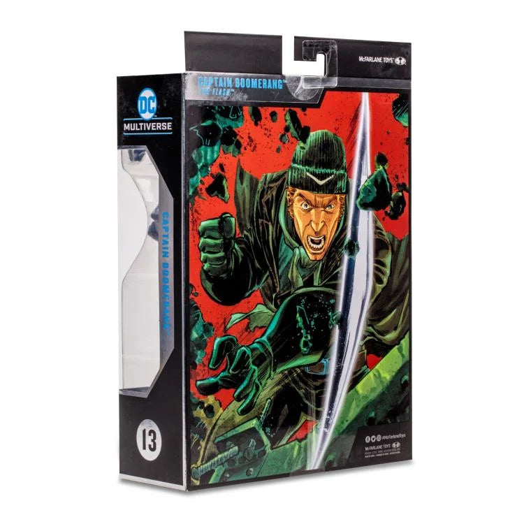 DC Multiverse Collector Edition Captain Boomerang Action Figure - The Flash Comic Series - Perfect for Display, Collecting, and Role-Playing Scenes