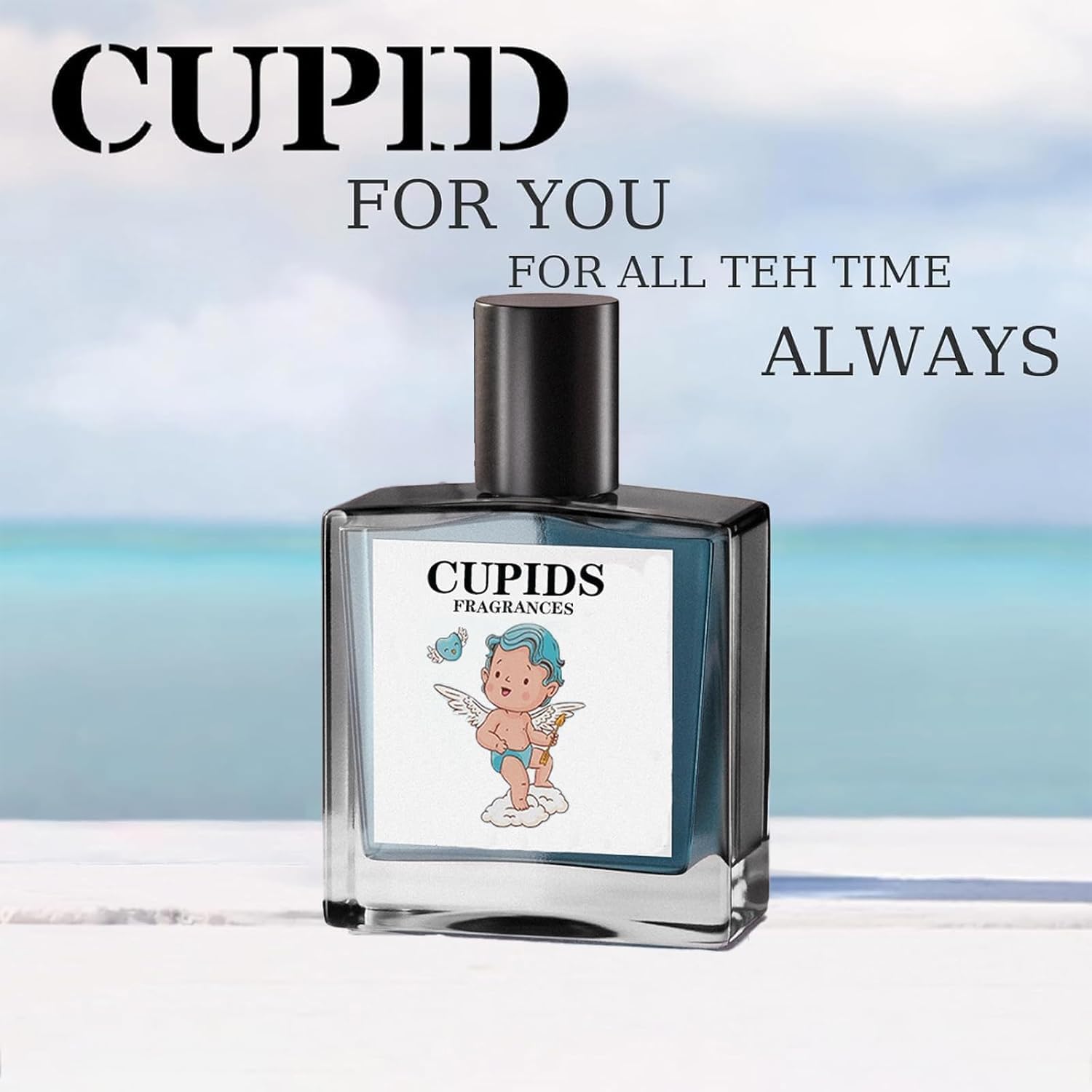 Cupid Cologne for Men - Hypnotic Pheromone Perfume with Long-Lasting Fragrance | Attract Women & Boost Confidence | Perfect for Dating, Night Out & Special Occasions