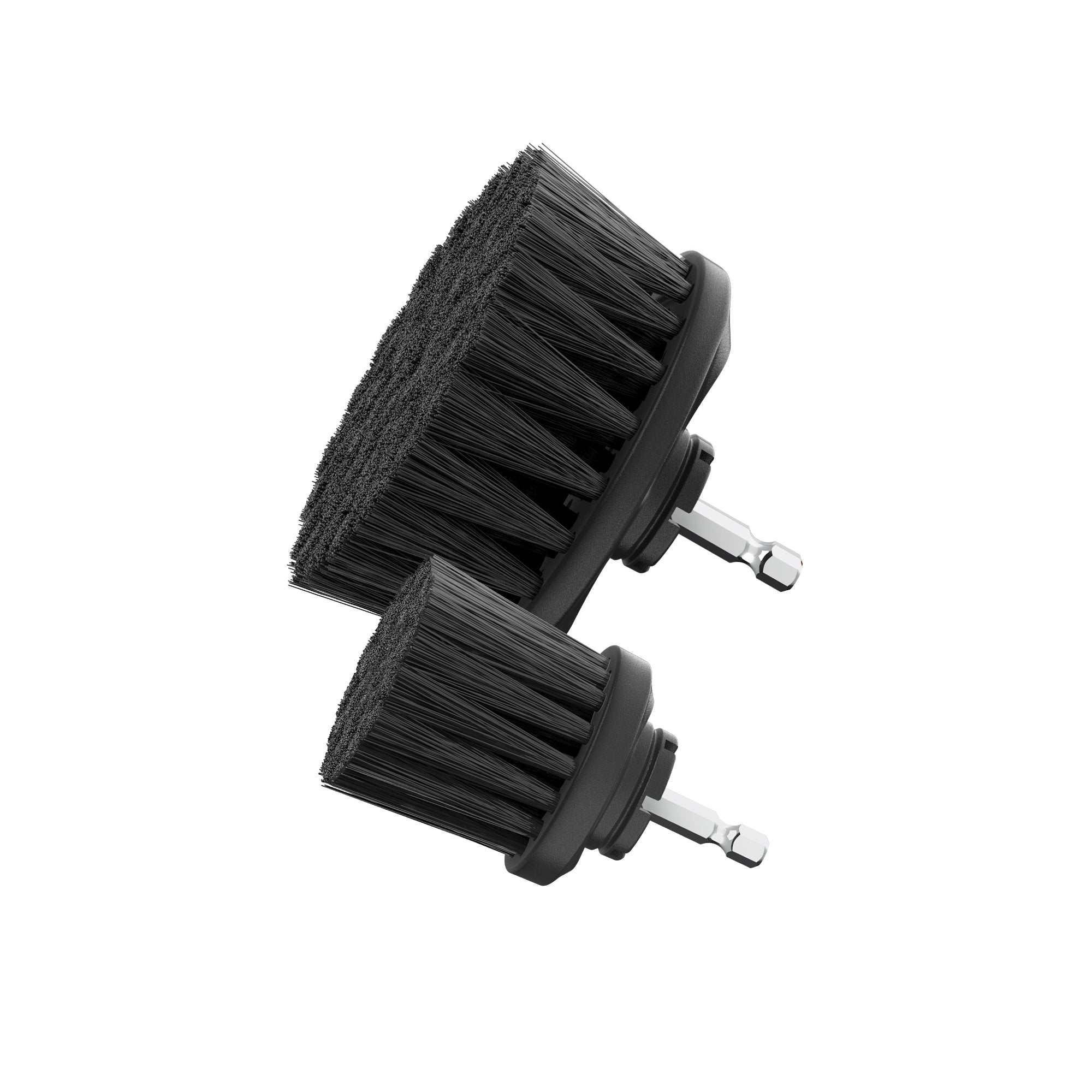 Durable Abrasive Bristle Brush Set for Metal, Wood & Auto Cleaning - Heavy Duty Scrub Brushes for Grout, Tile & Surface Prep